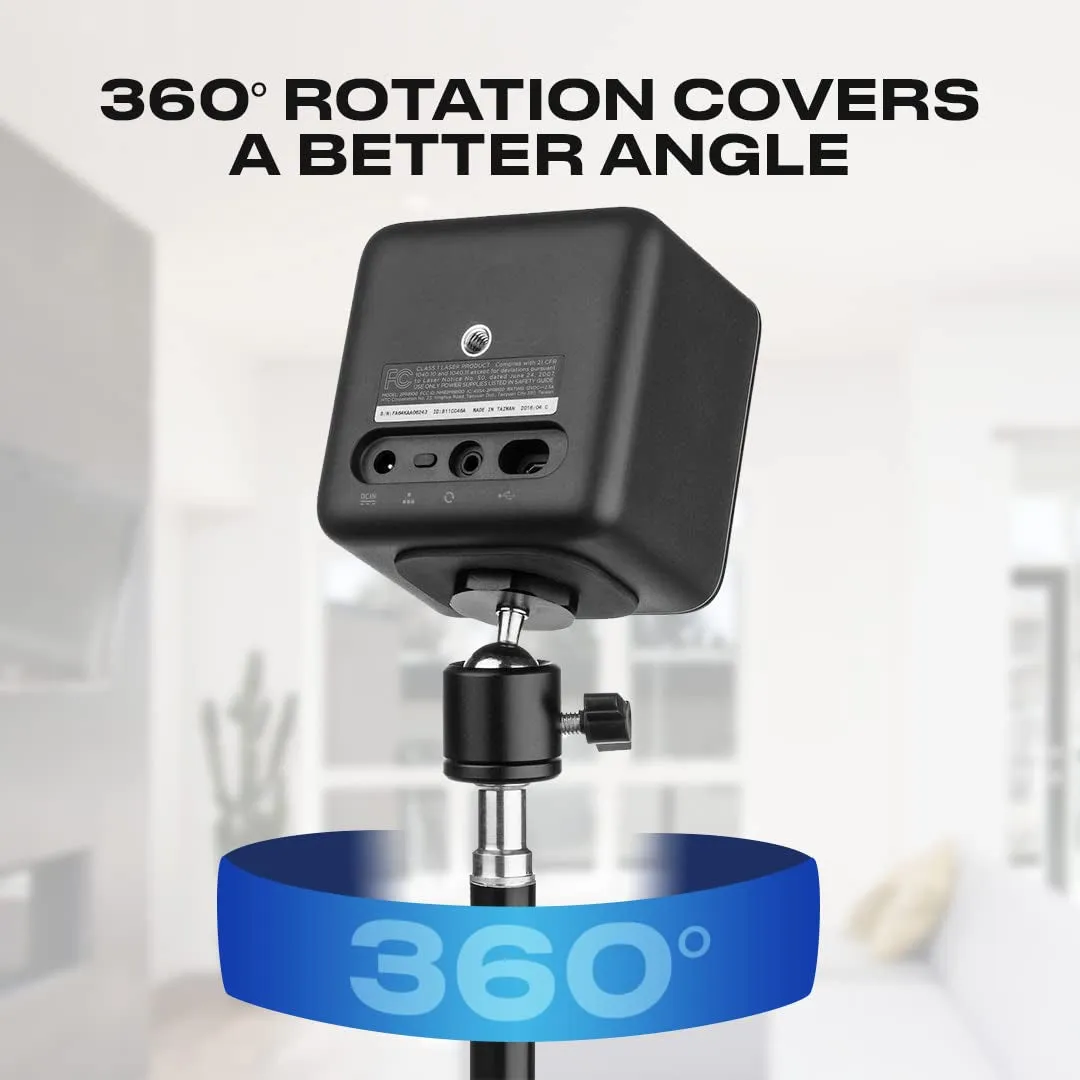 -Vr Tripod Stand, HTC Vive Base Station Compatible Sensor Stand and Base Station Mount for Vive Sensors or Oculus Rift Constellation (2 Stands)
