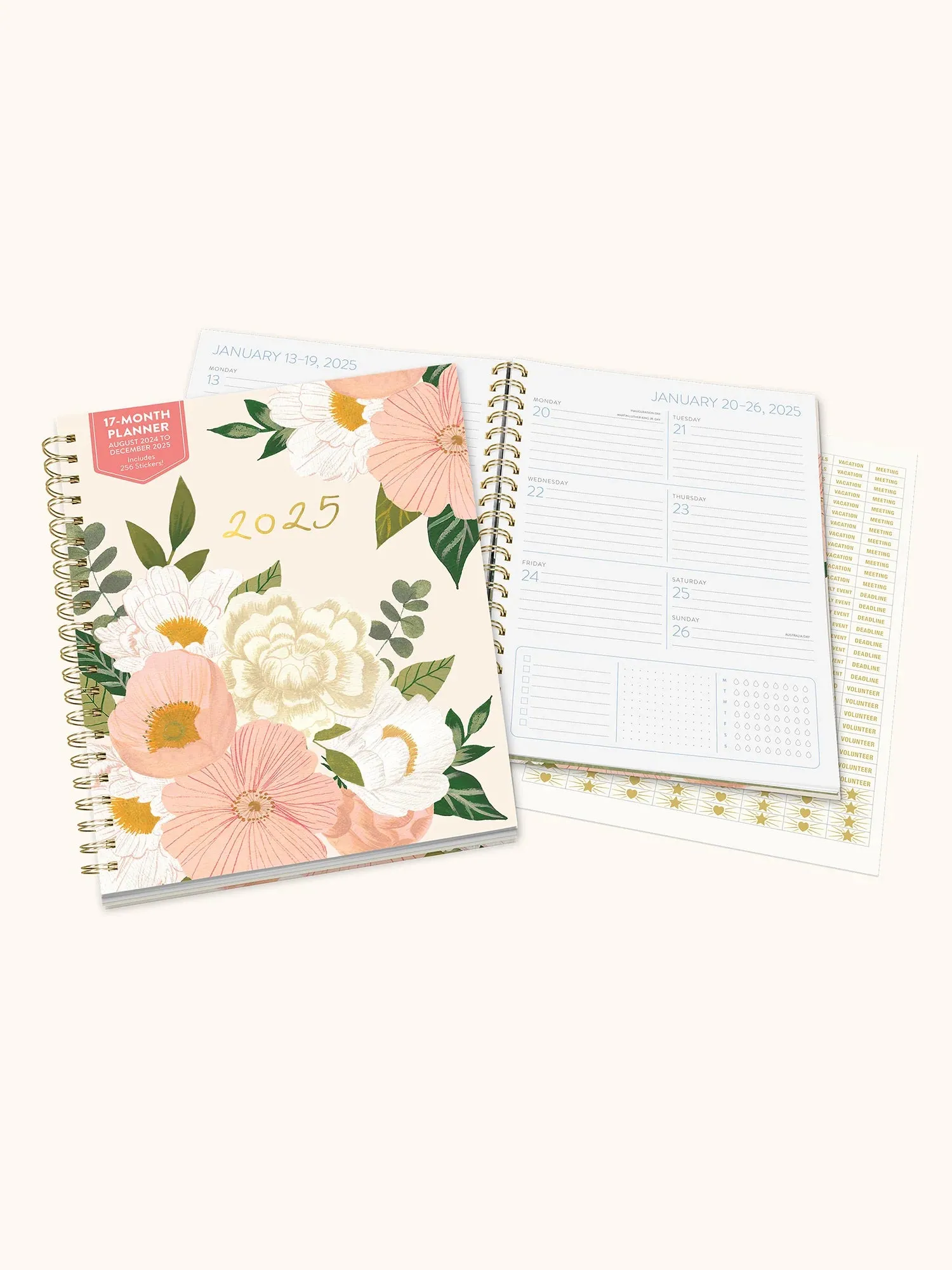 2025 Bella Flora XL Spiral Planner