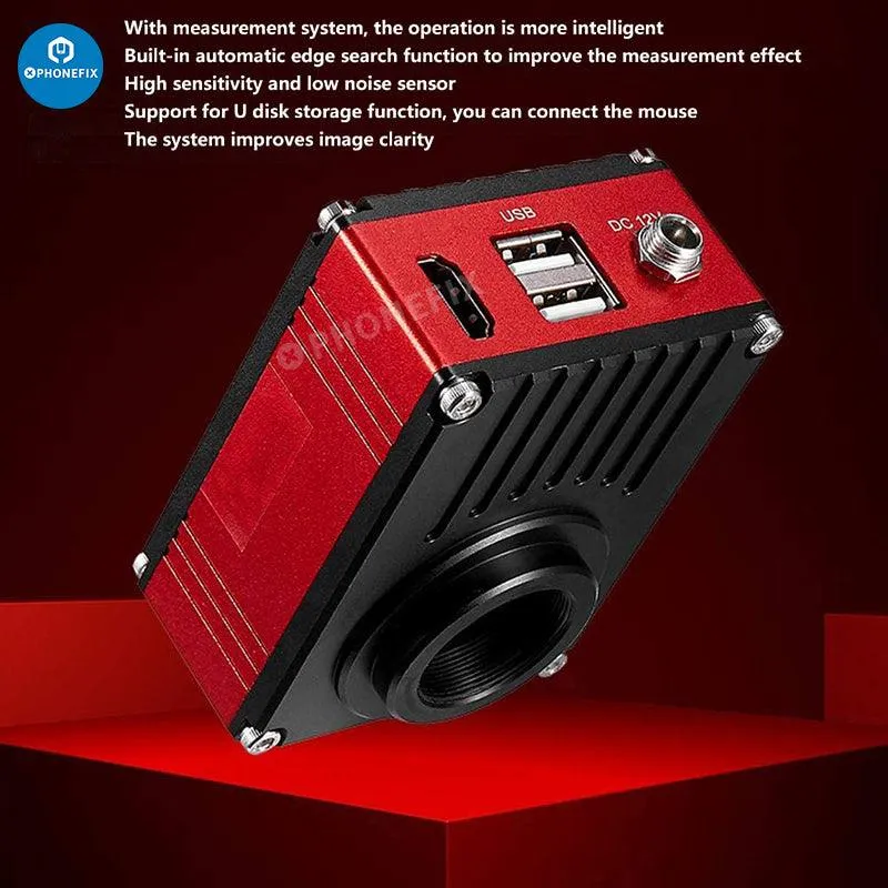 2K HD USB C-Mount Industry Microscope Digital Camera