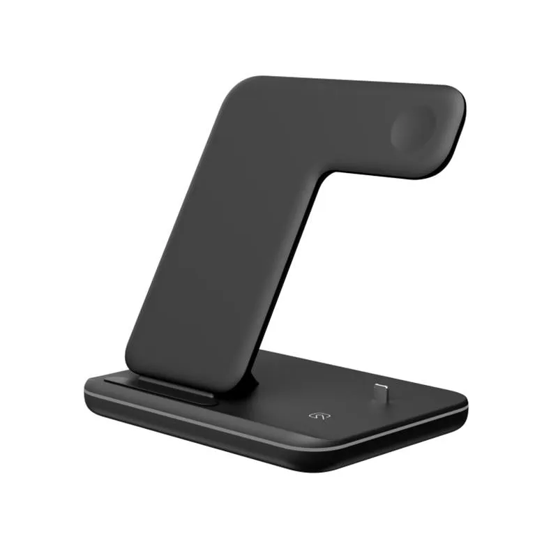 3 In 1 Magnetic Wireless Charger With Touch Ring Light