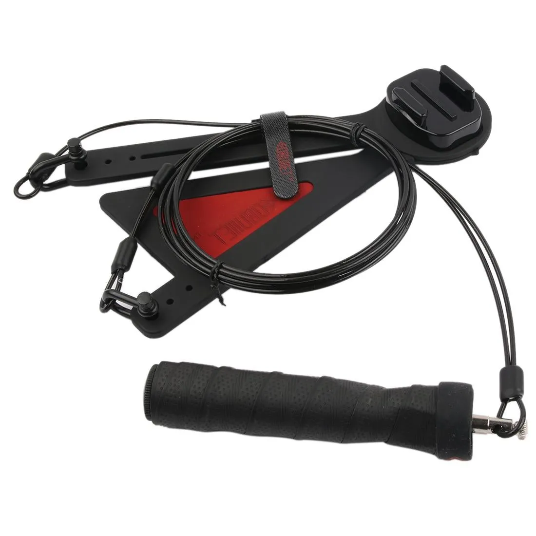 360° Selfie Mount for Action Cameras with Flex Clamp
