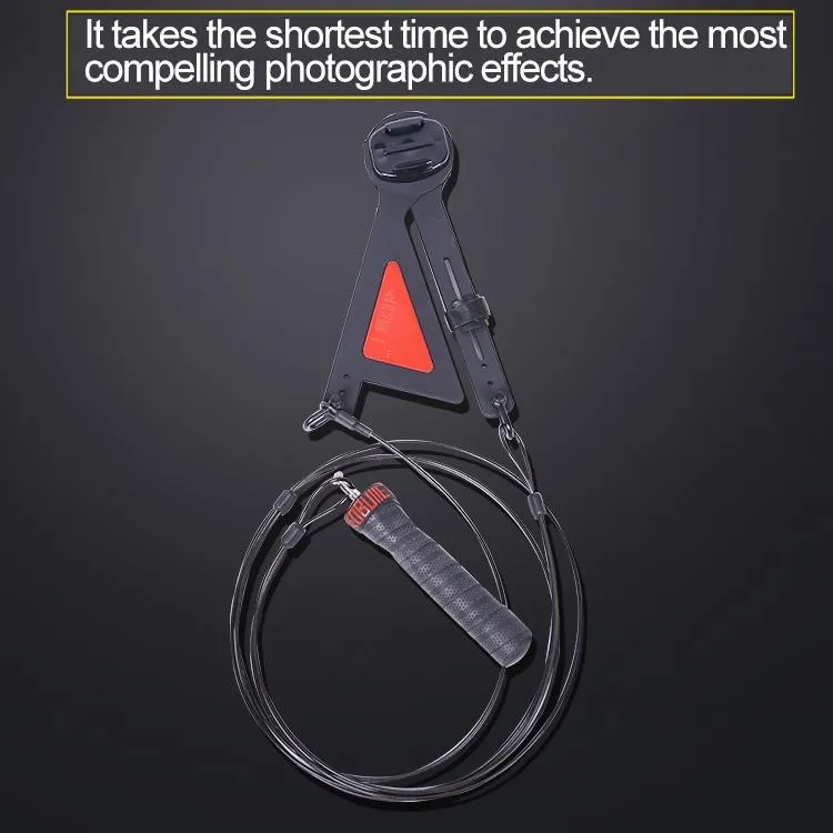 360° Selfie Mount for Action Cameras with Flex Clamp