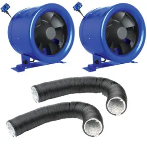 6 Inch Hyper Fan   PVC Ducting Kit