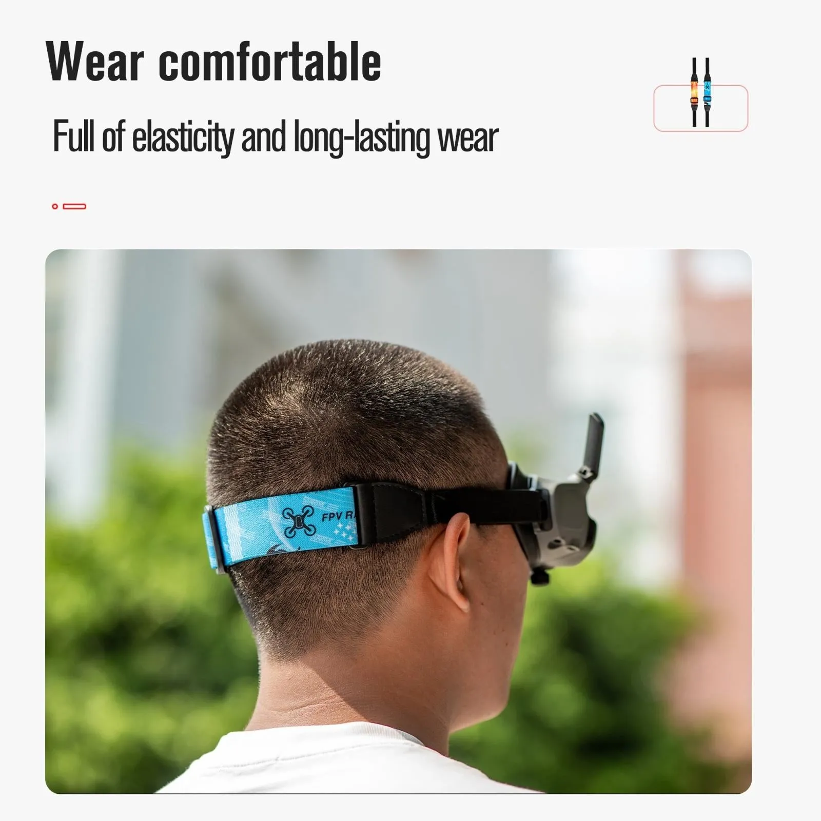 Adjustable Headband for Dji Avata Goggles 2 - Elastic Straps