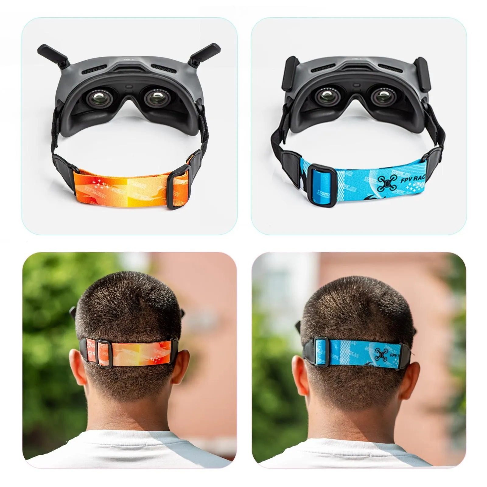 Adjustable Headband for Dji Avata Goggles 2 - Elastic Straps