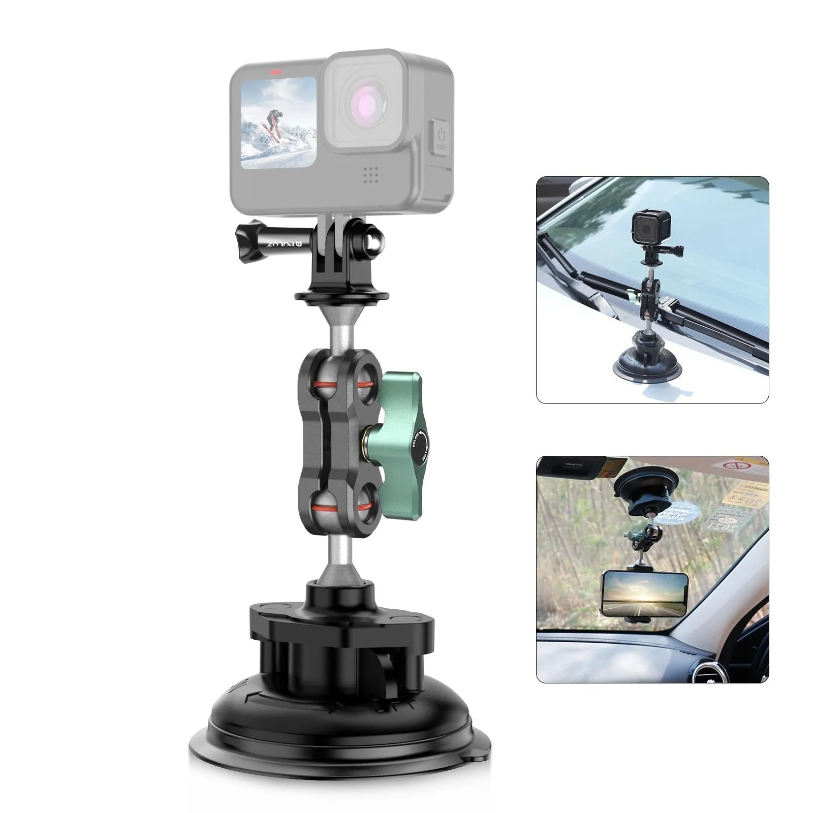 Aluminum Alloy Magic Arm with Strong Suction Cup