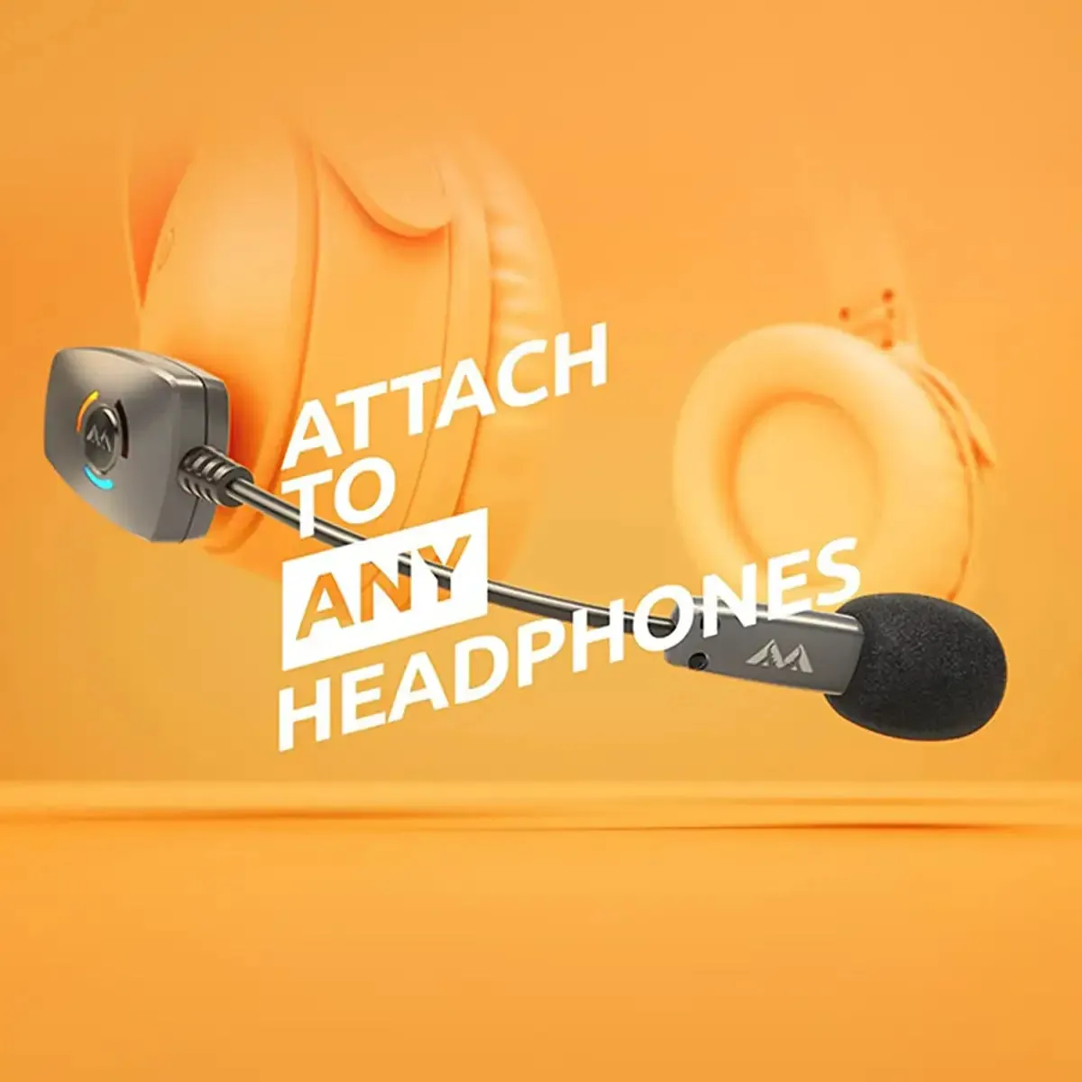 Antlion Audio ModMic - Wireless Attachable Boom Microphone | for Headphones and VR Headsets