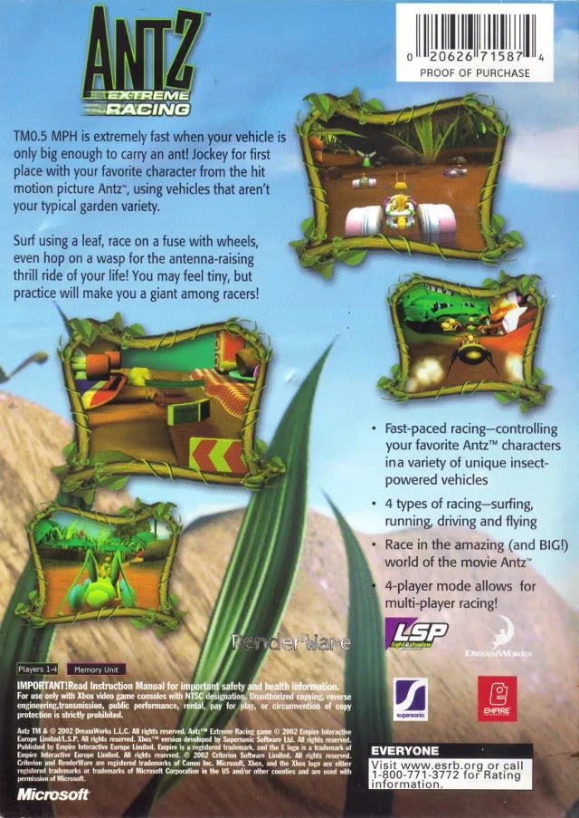 Antz Extreme Racing - Xbox