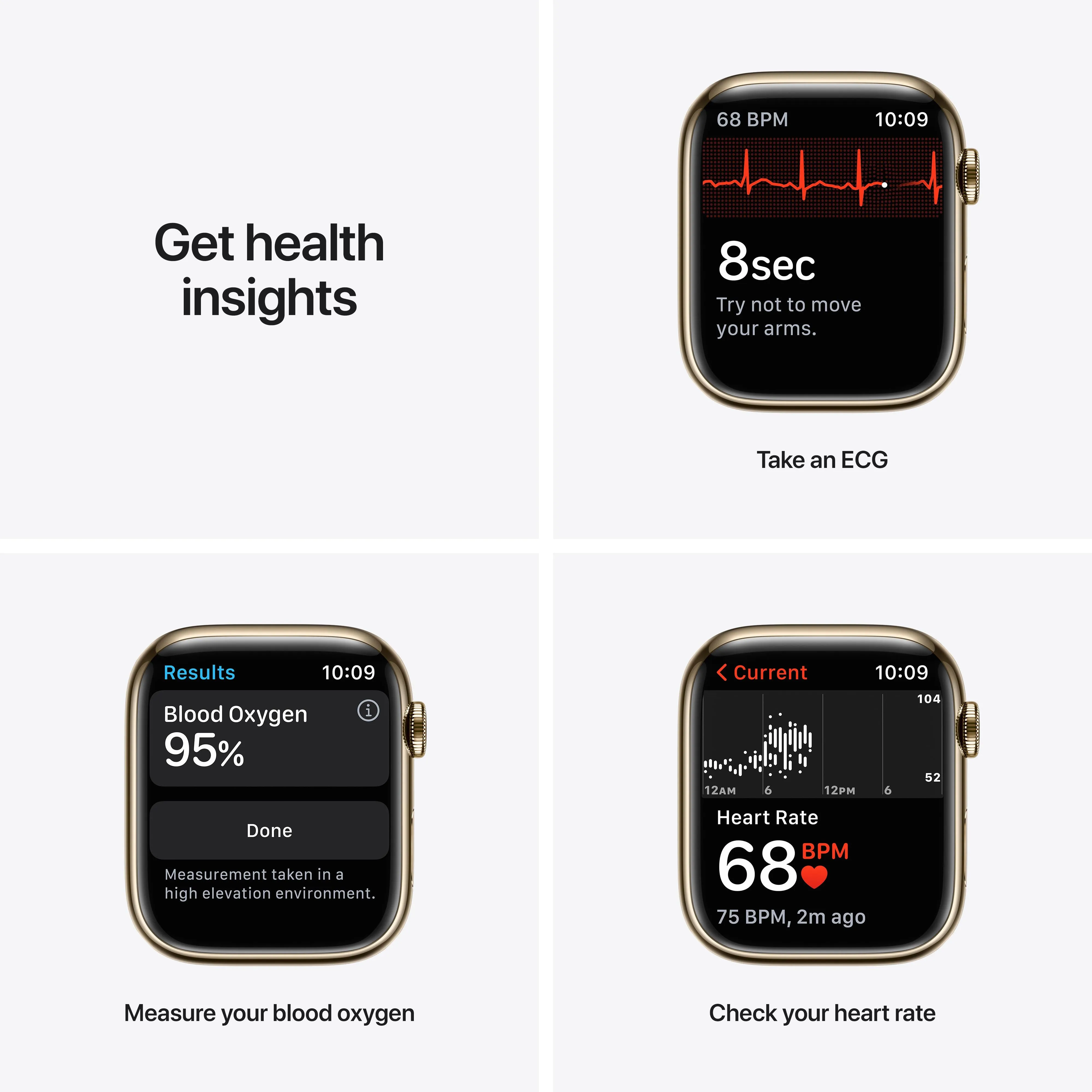 Apple Watch Series 7 GPS   Cellular, 45mm Gold Stainless Steel Case with Gold Milanese Loop