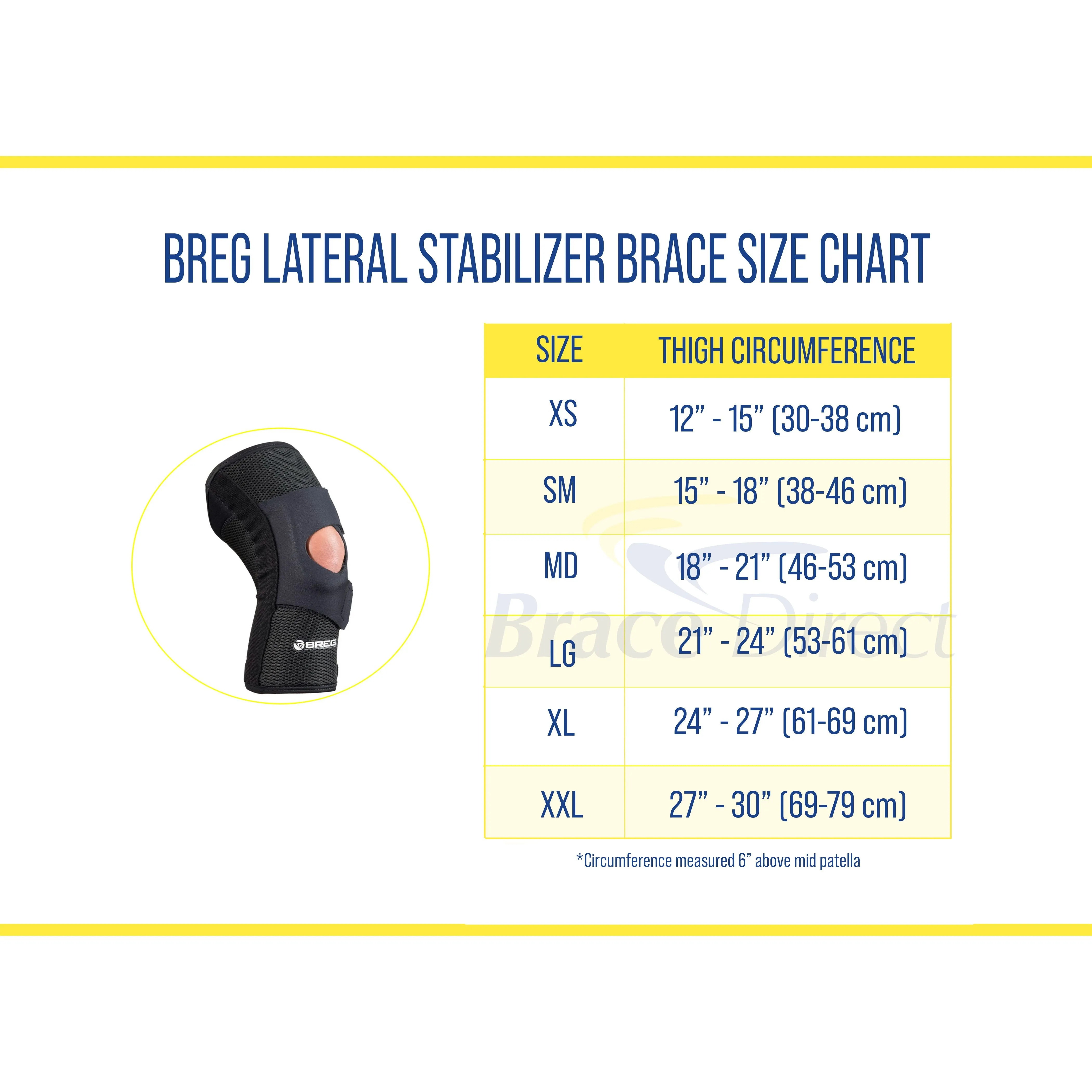 Breg Knee Lateral Stabilizer Support Brace