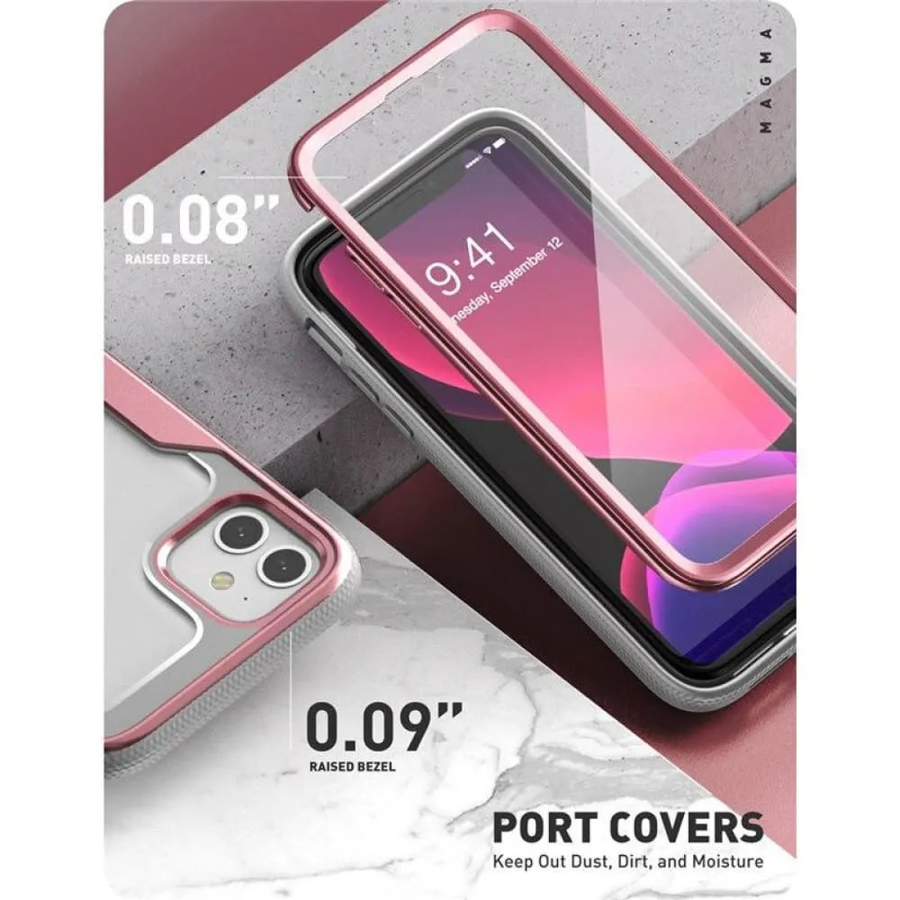 Case for Iphone 11 Magma Full Body with Built-in Screen Protector Heavy Duty