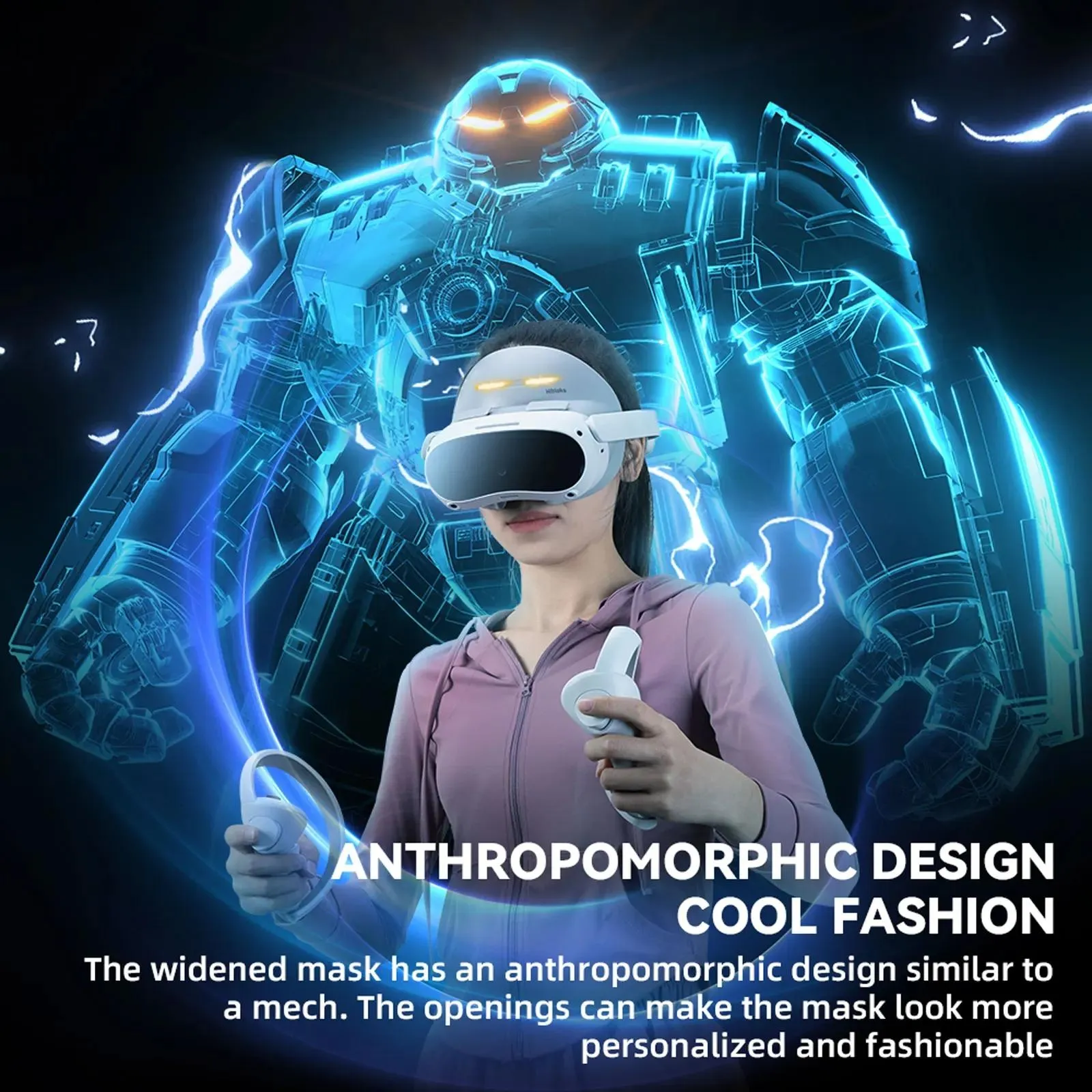 Comfortable Ice Silk Vr Face Cushion for Pico 4 Hibloks