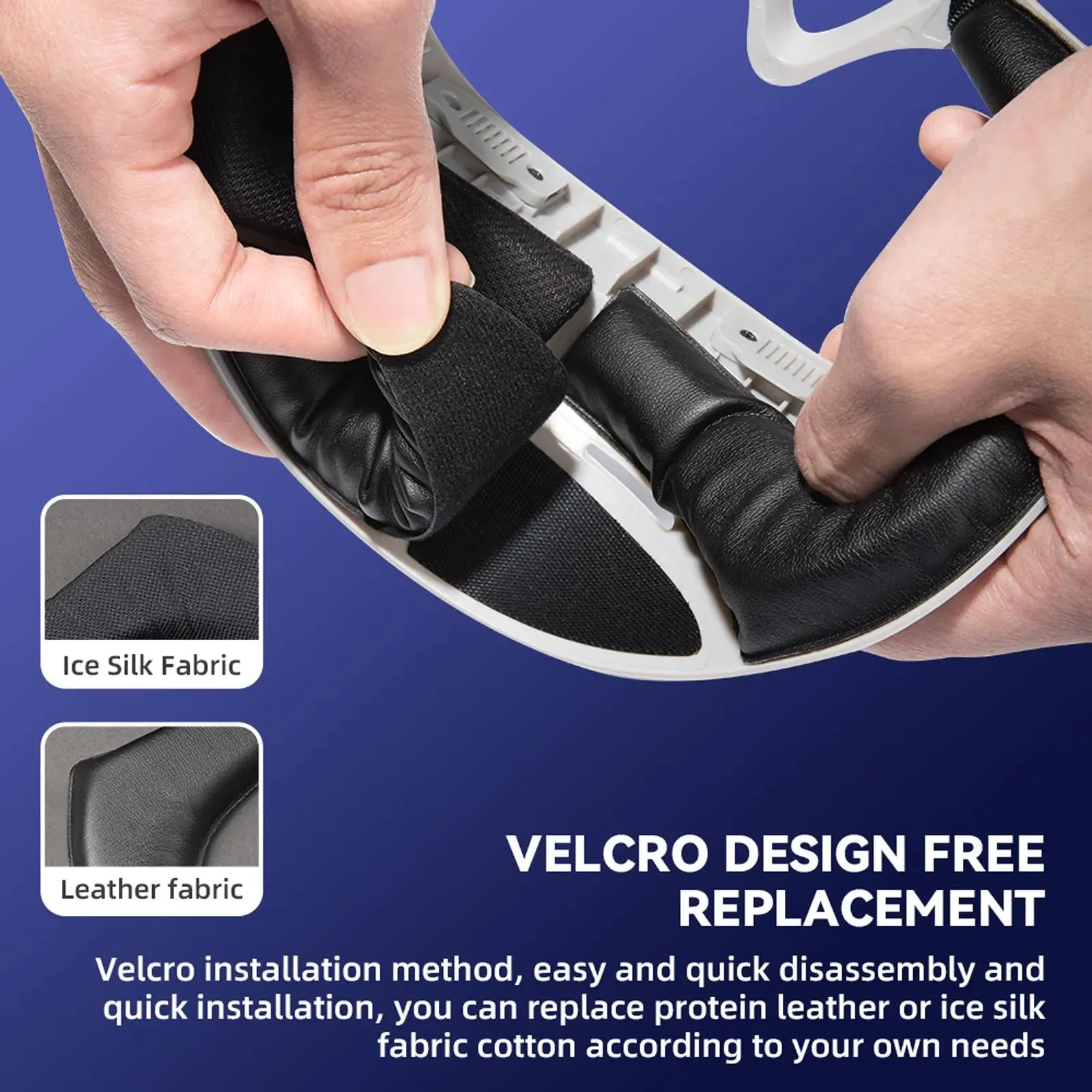 Comfortable Ice Silk Vr Face Cushion for Pico 4 Hibloks