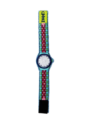 Customizable Embroidered "Watch" Bracelet