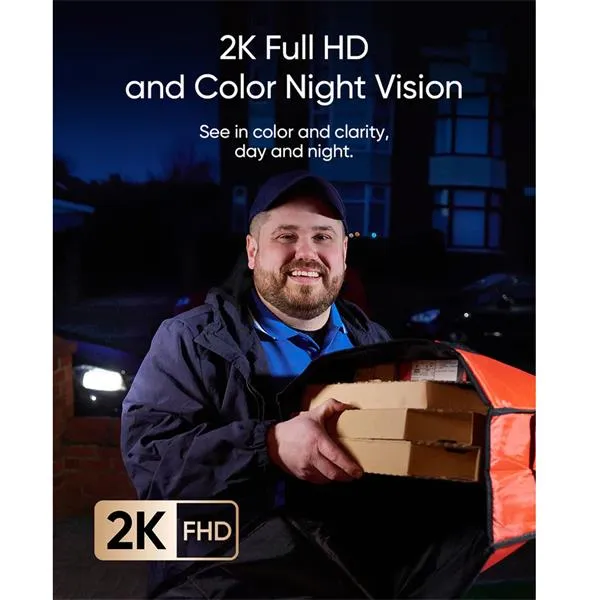 Eufy E340 Video Doorbell 2K Dual Camera with Night Vision | E8214311