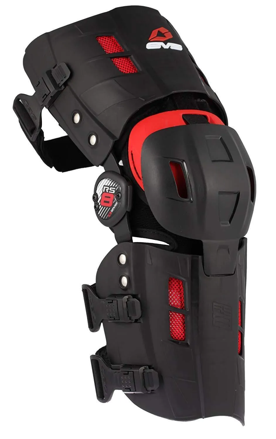 EVS 'RS8' Black Right Knee Brace