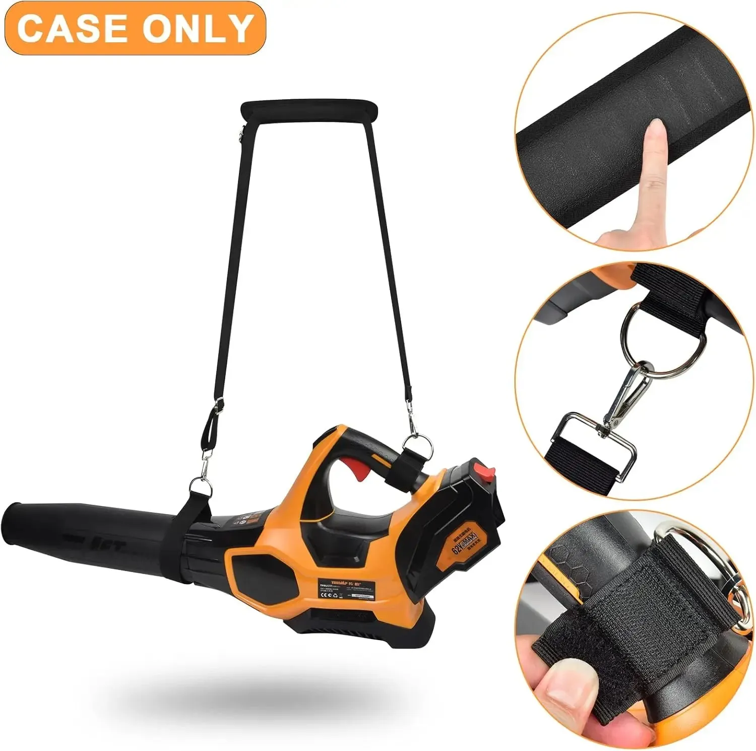For Dewalt / Ego Power  / Worx / Lazyboi Universal Leaf Blower Shoulder Straps With Anti Slip Padding