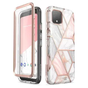 For Google Pixel 4 Xl Case with Built-in Screen Protector Cosmo Full Glitter