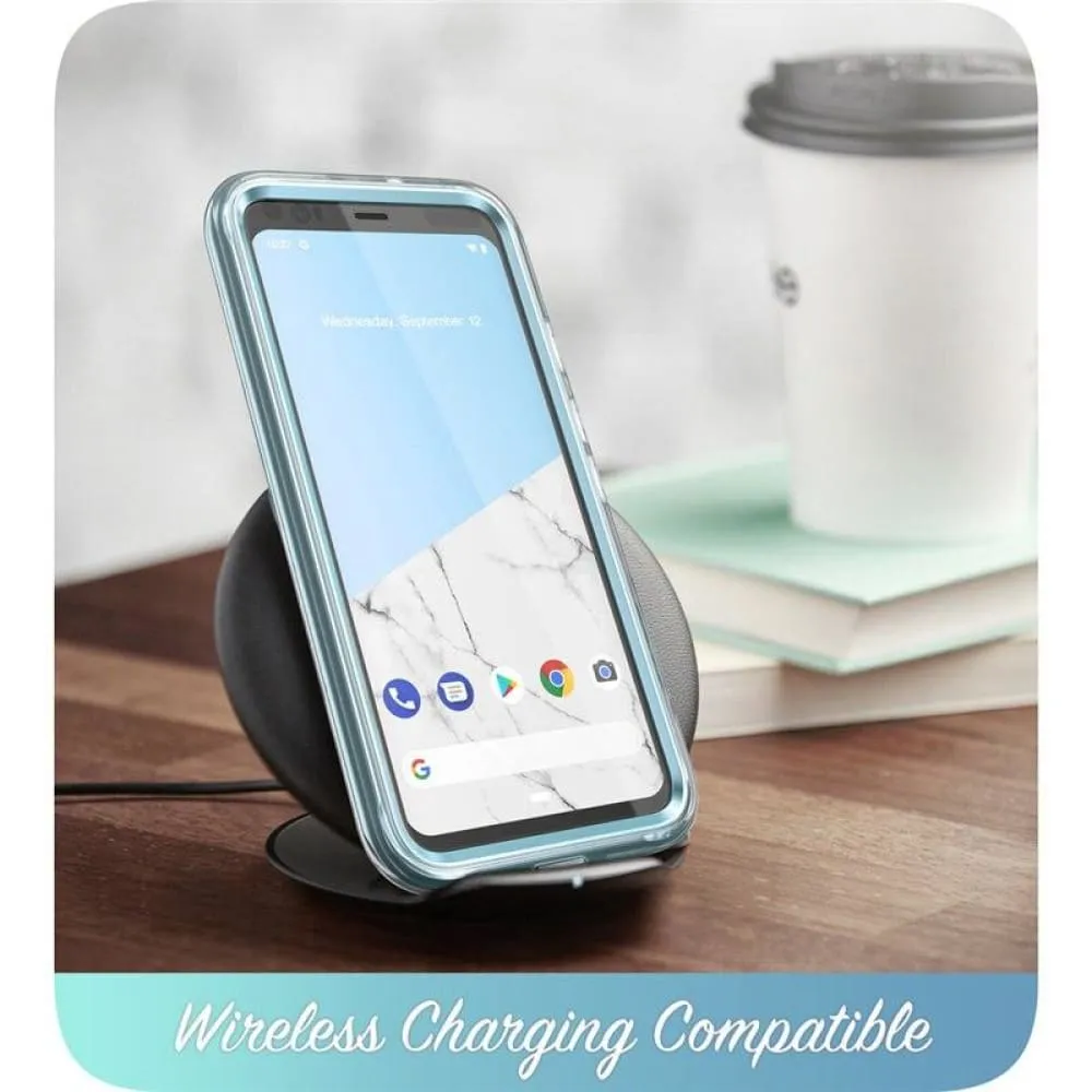 For Google Pixel 4 Xl Case with Built-in Screen Protector Cosmo Full Glitter