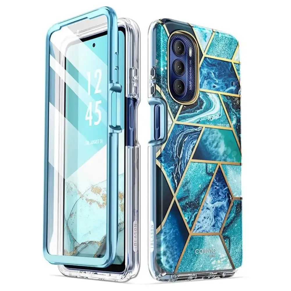 For Moto g Stylus Case 5g (2022) I-blason Cosmo Cosmo Slim Full-body Stylish Protective Case with Built-in Screen Protector