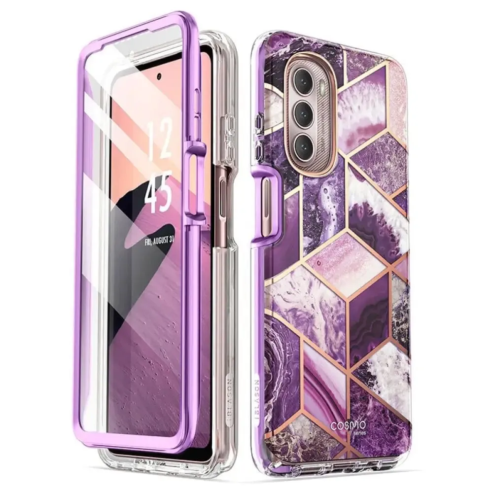 For Moto g Stylus Case 5g (2022) I-blason Cosmo Cosmo Slim Full-body Stylish Protective Case with Built-in Screen Protector