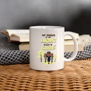 General of the Army Rocks in Curls Coffee/Tea Mug