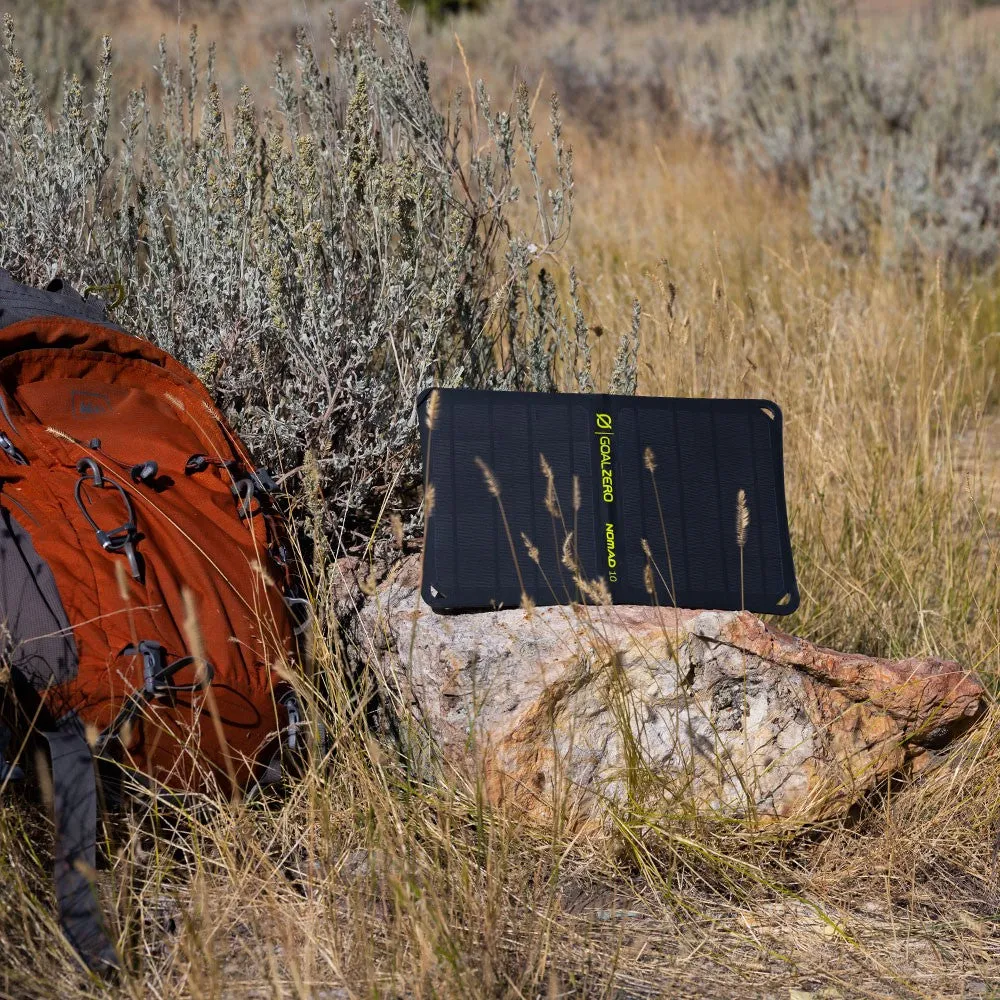Goal Zero Nomad 10   Venture 30 Solar Kit