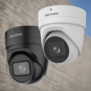 Hikvision Acusense 8MP Motorised VF Turret CCTV Camera IR 2.8-12mm, DS-2CD2H86G2T-IZS