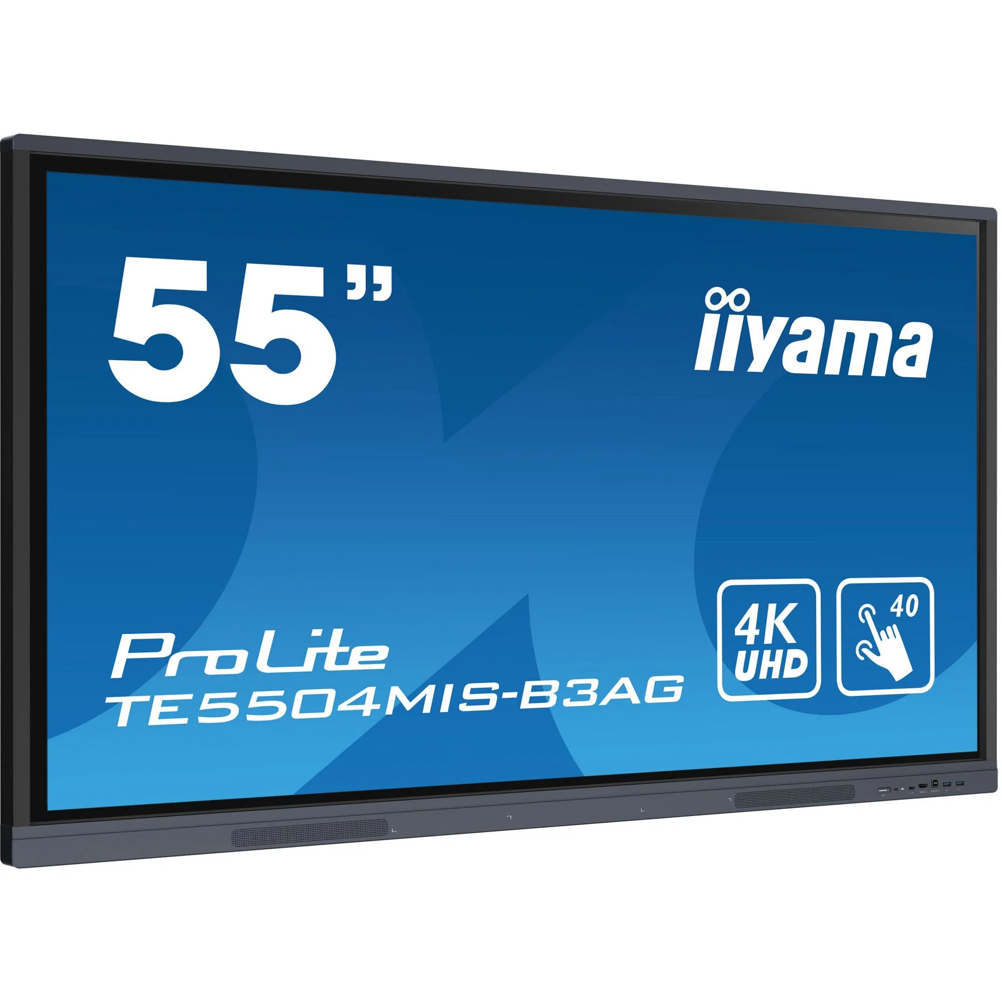 Iiyama ProLite TE5504MIS-B3AG 55’’ Interactive  4K UHD LCD Touchscreen with Integrated Whiteboard Software