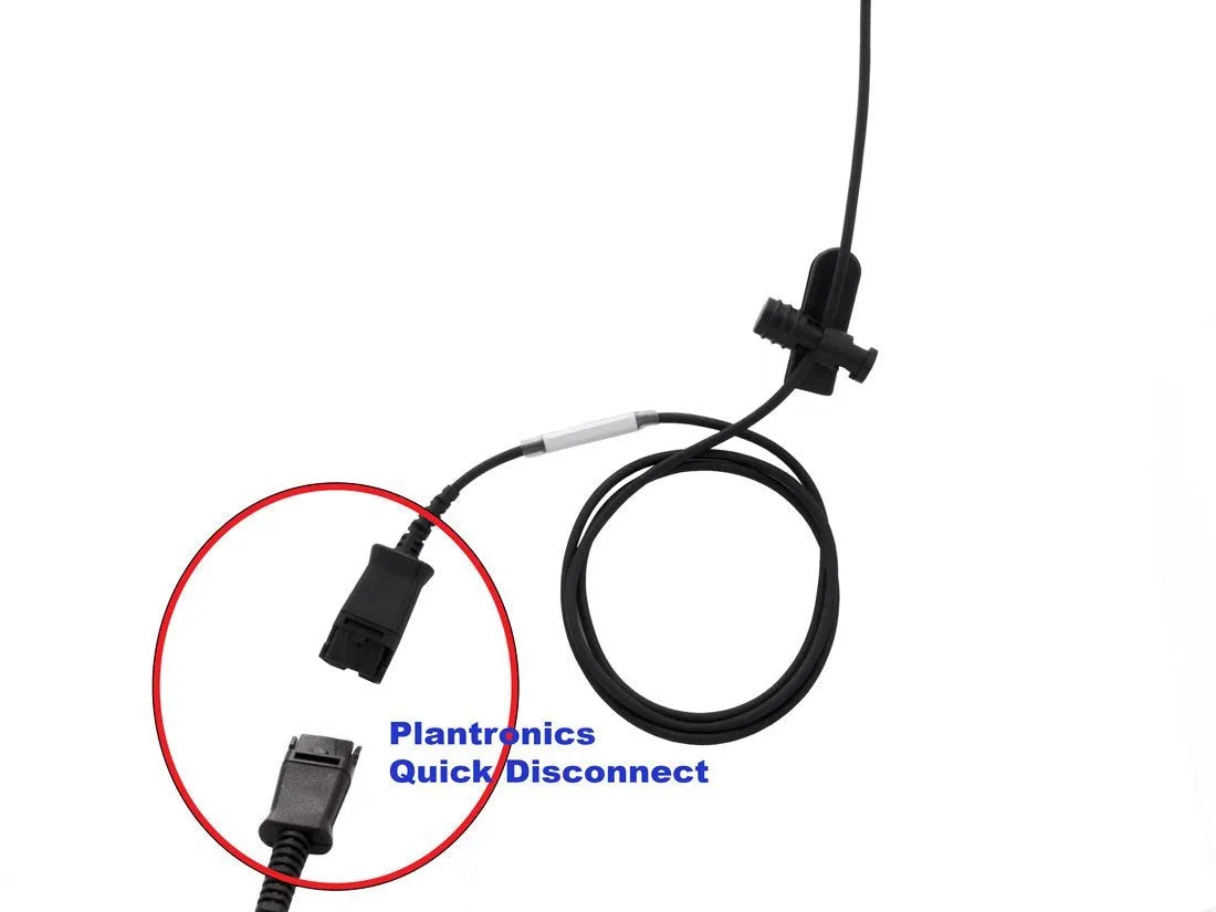JPL 400-PB Binaural Headset With Noise Cancelling, with PLT Compatible QD - TAA Compliant