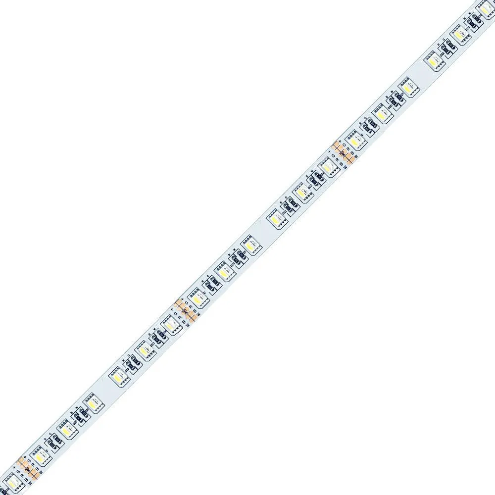 LED RGBWW Flexible Tape Light 12V or 24V DC 16 ft Reel IP20