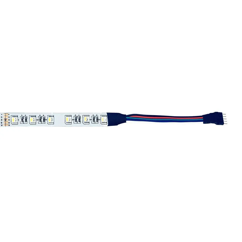 LED RGBWW Flexible Tape Light 24V DC 16 ft Reel IP65
