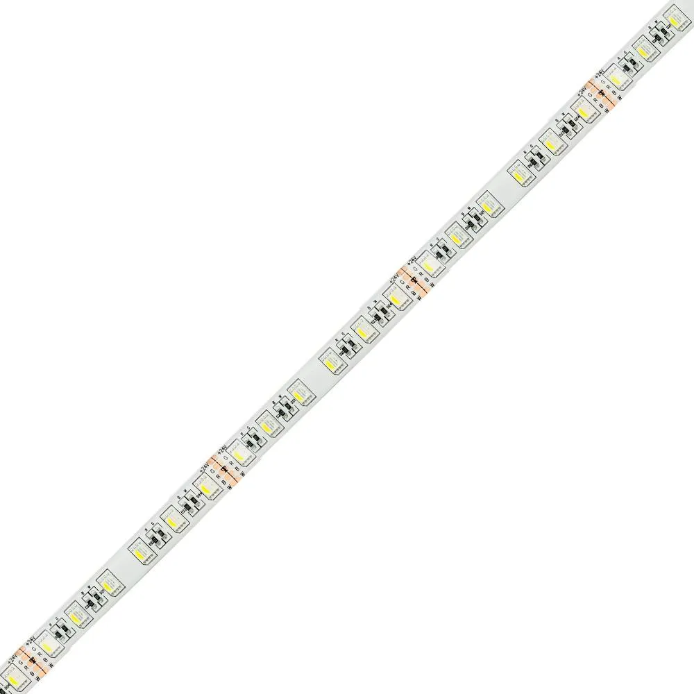 LED RGBWW Flexible Tape Light 24V DC 16 ft Reel IP65
