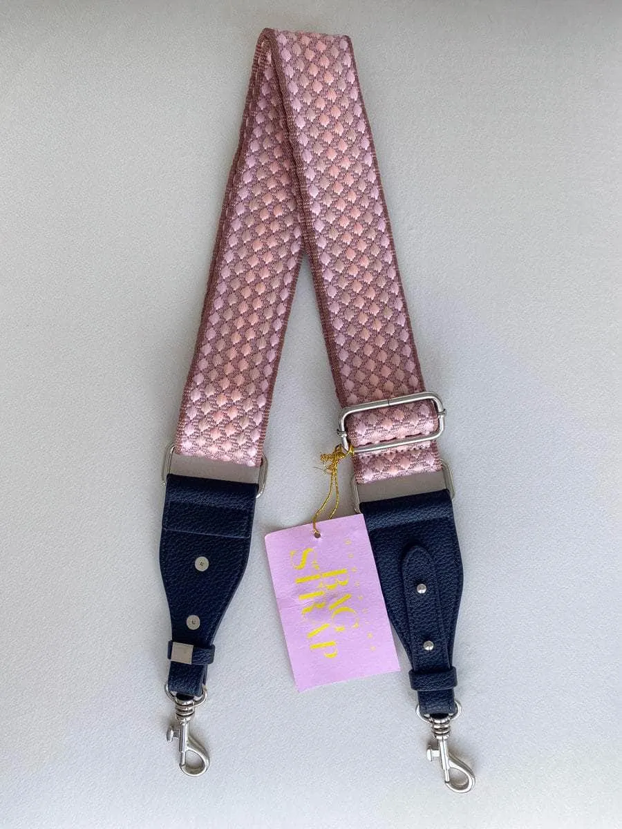 Micah Handbag Strap Silver