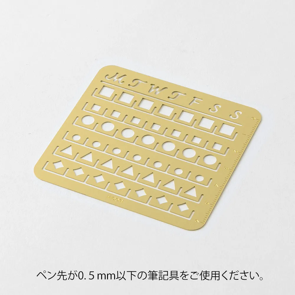 Midori Calendar Template M - Monthly Block