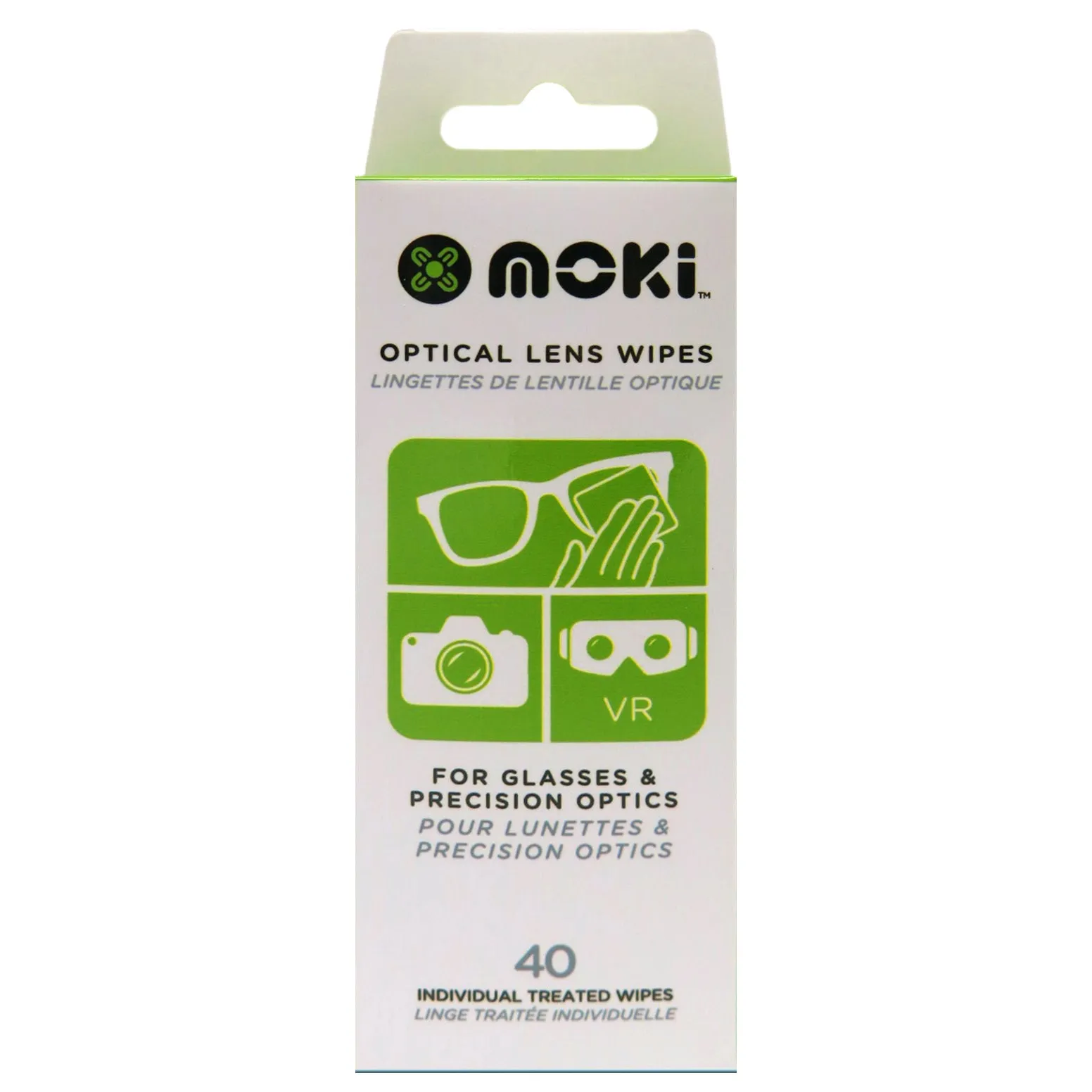 Moki Optical Lens Wipes - 40 Pack
