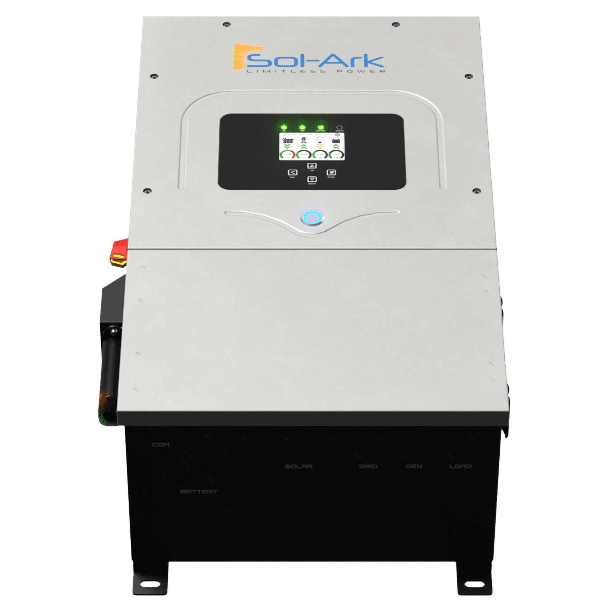 Sol-Ark | 12K EMP Hardened | All-In-One Pre-Wired Hybrid Solar Inverter | 120/240/208V 48V  | 10-Year Warranty