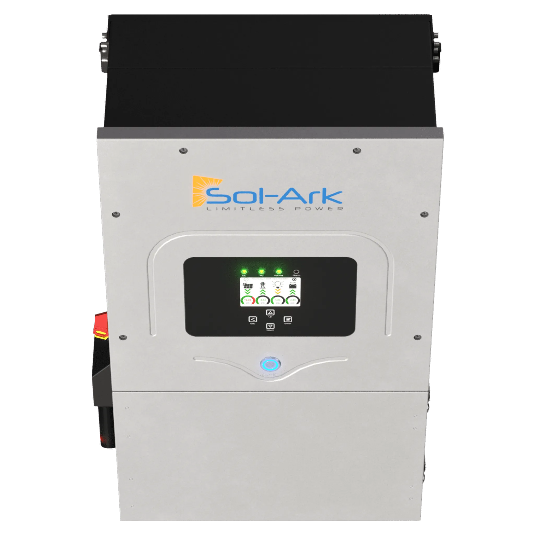 Sol-Ark | 12K EMP Hardened | All-In-One Pre-Wired Hybrid Solar Inverter | 120/240/208V 48V  | 10-Year Warranty