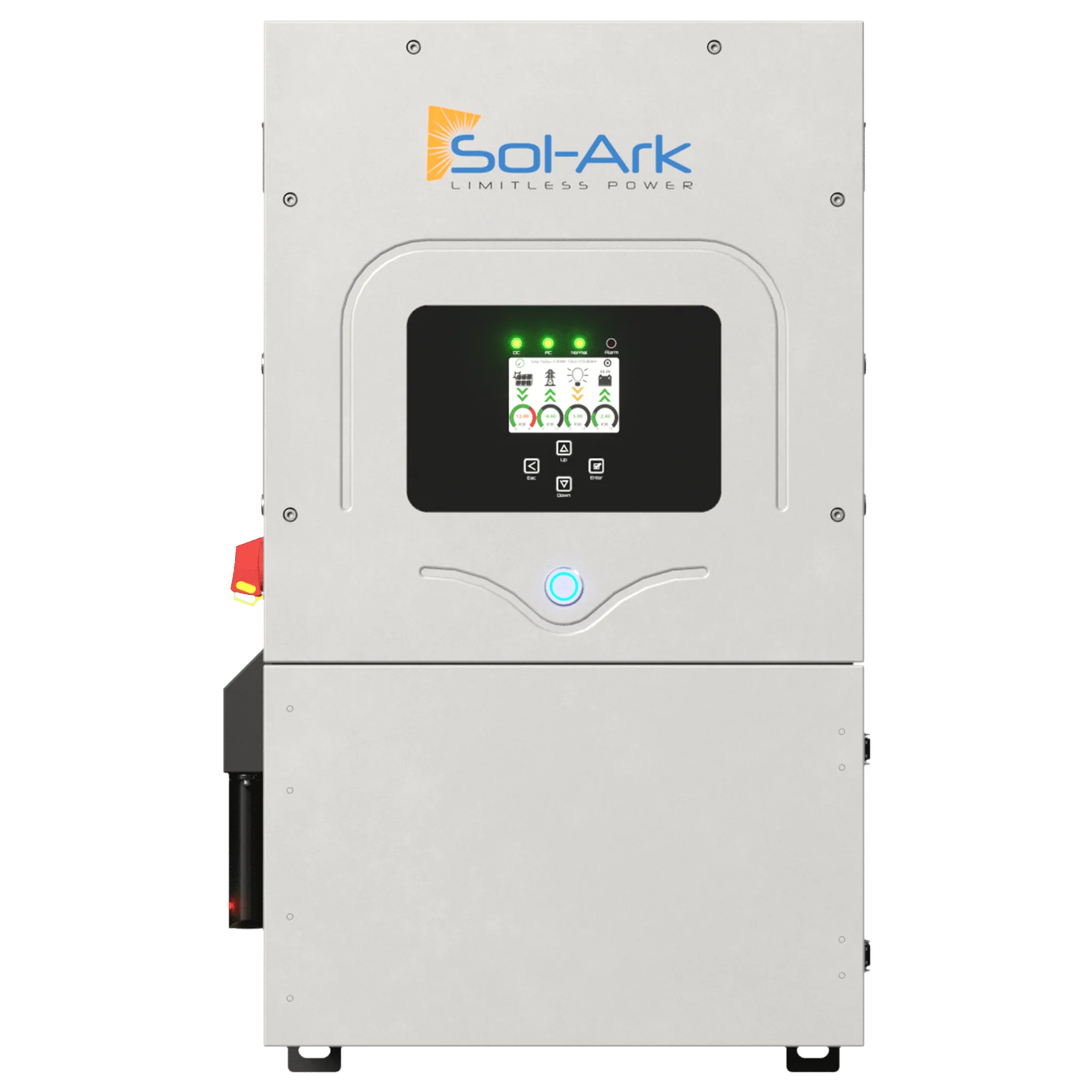 Sol-Ark | 12K EMP Hardened | All-In-One Pre-Wired Hybrid Solar Inverter | 120/240/208V 48V  | 10-Year Warranty