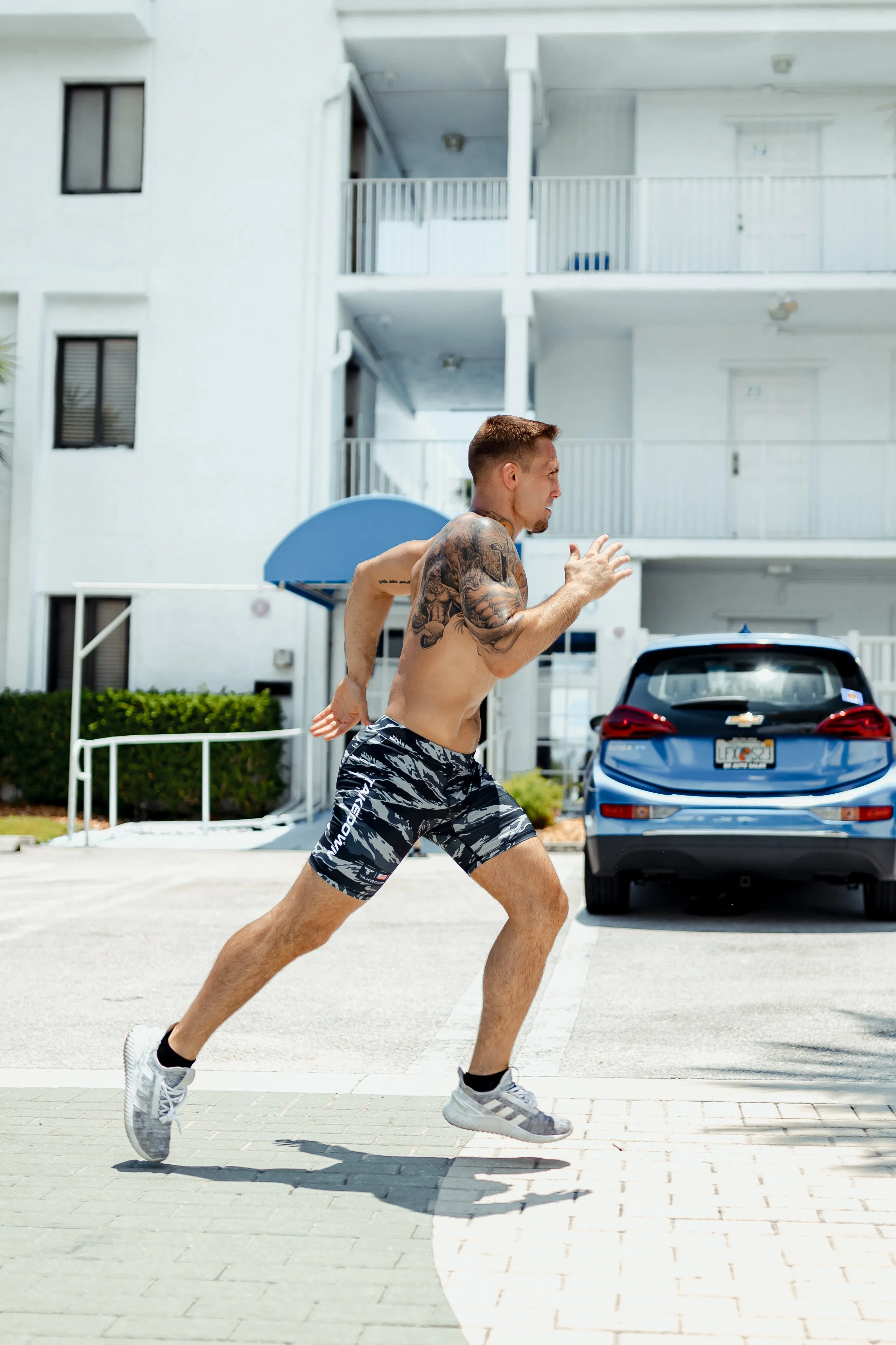 TD-CS-007 360 Custom Compression Shorts