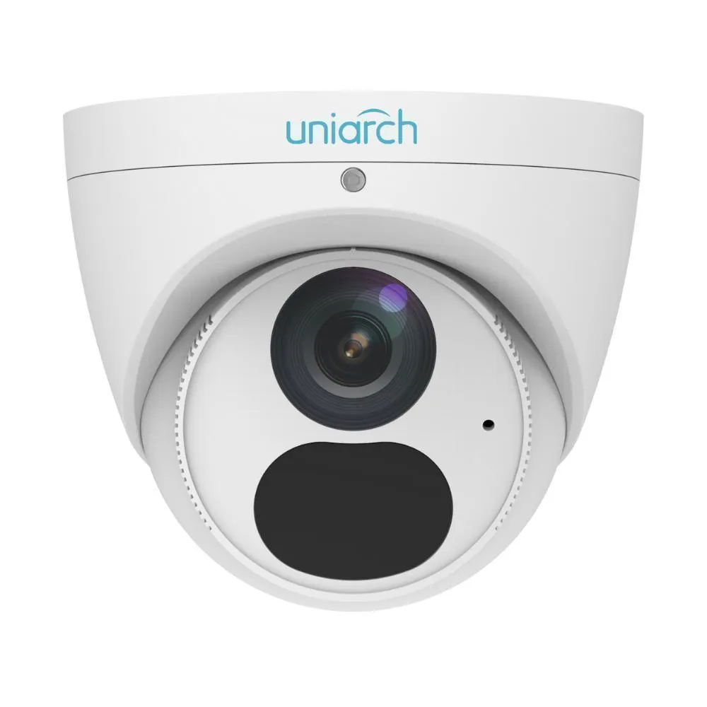 Uniarch 8MP Starlight Fixed Turret Network Camera, IPC-T1E8-AF28K