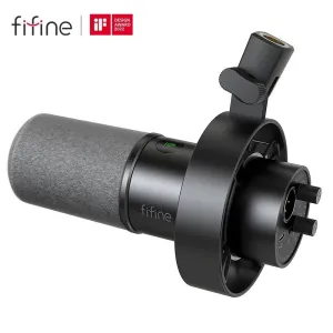 USB/XLR Dynamic Microphone with Shock Mount