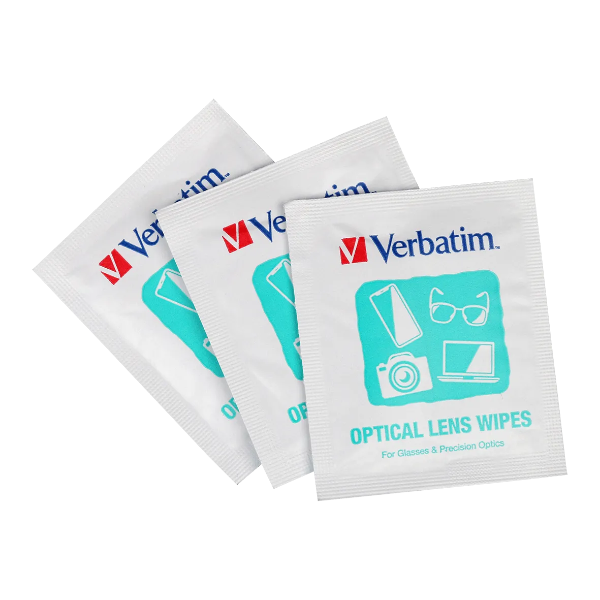 Verbatim Essentials Lens Cleaning Wipes - 25's Pack