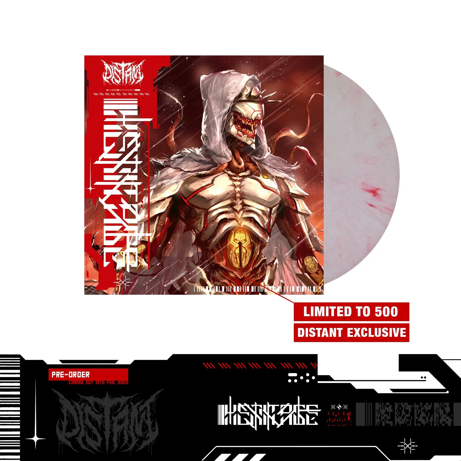 Vinyl 12” LP - “Heritage” Marbled White / Red Smoke