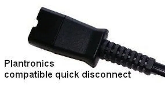 VXI X100-P USB Adapter Cord for PLT QD Headsets 202927 - DISCONTINUED