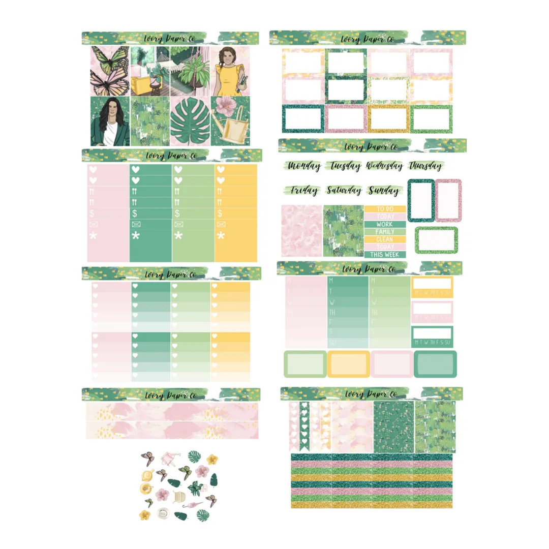 Wild | Deluxe Kit (Glossy Planner Stickers)