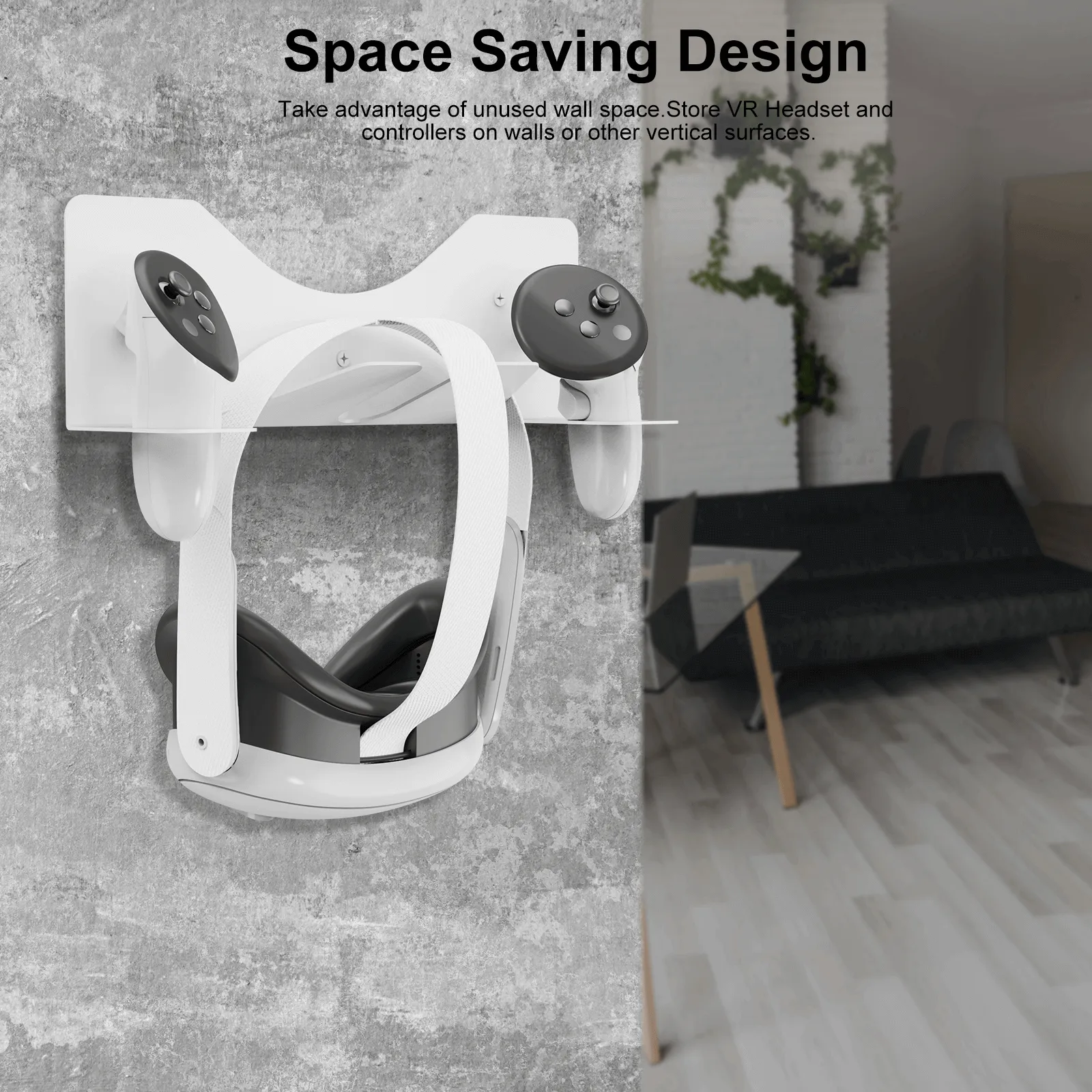ZyberVR Metal Wall Mount Storage Stand